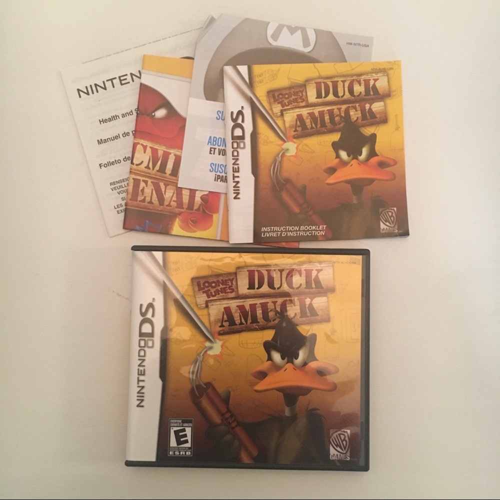 - Nintendo DS Looney Toons DUCK AMUCK